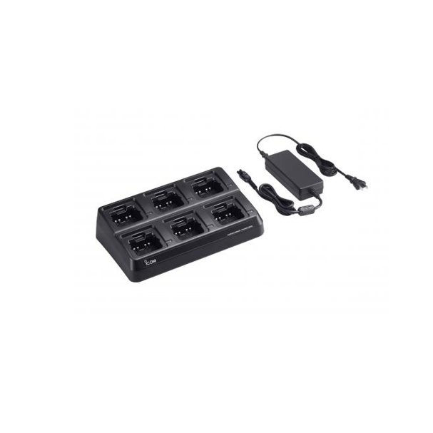 iCOM BC-214 6-Way Charger