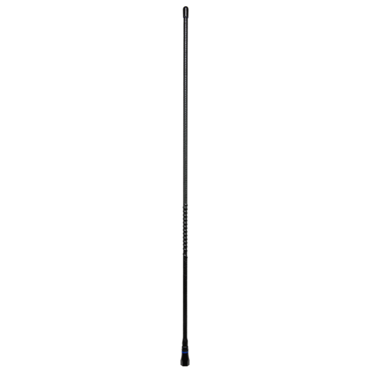 GME 640mm Antenna Whip (6.6dBi Gain) - Black - AE4018B