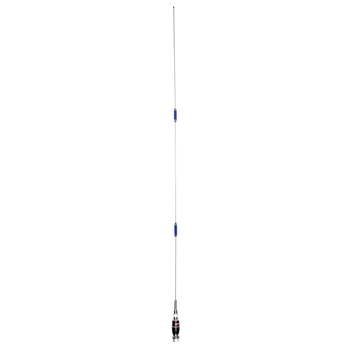 GME 830mm/1230mm Fold Down Stainless Steel Antenna (6 & 9dBi Gain) - AE409L