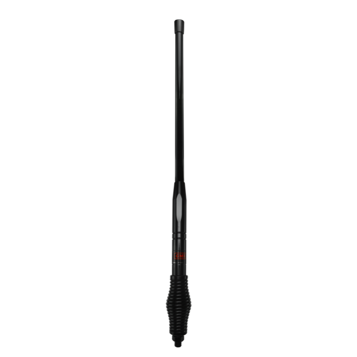 GME 595mm Medium Duty Fibreglass Radome Antenna, AS002 Spring (2.1dBi Gain) - Black - AE4707B