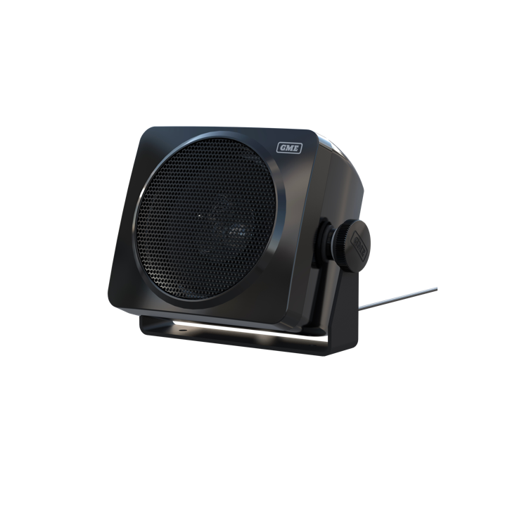 GME 80 Watt IP54 Marine Box Speakers - Black & White - GS420