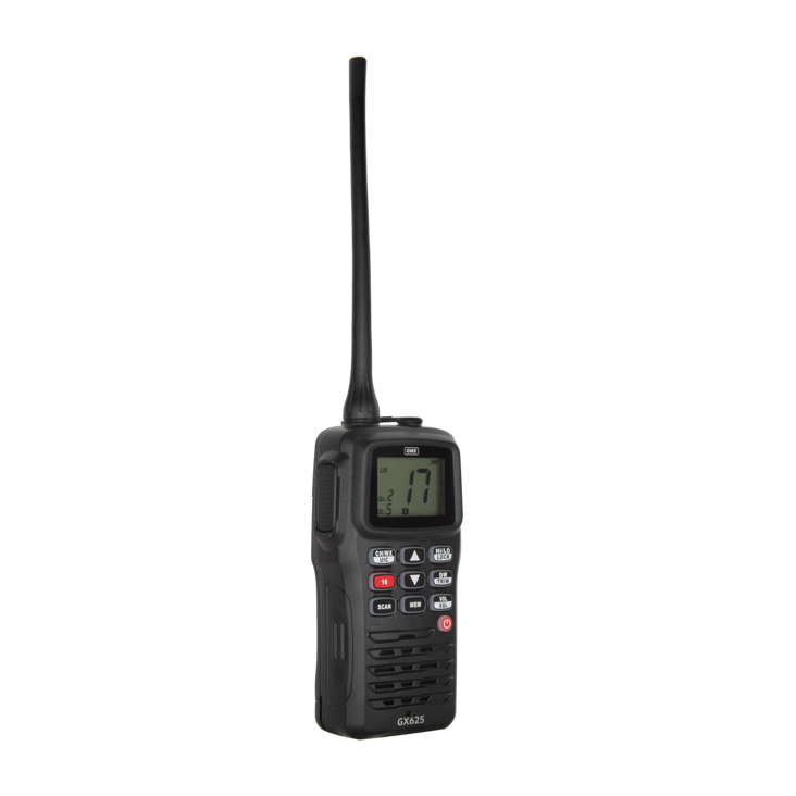 GME 5/1 Watt Handheld VHF Marine Radio - GX625