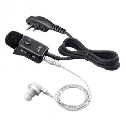 iCOM HM-153LA In Ear Earpiece with Mic & PTT