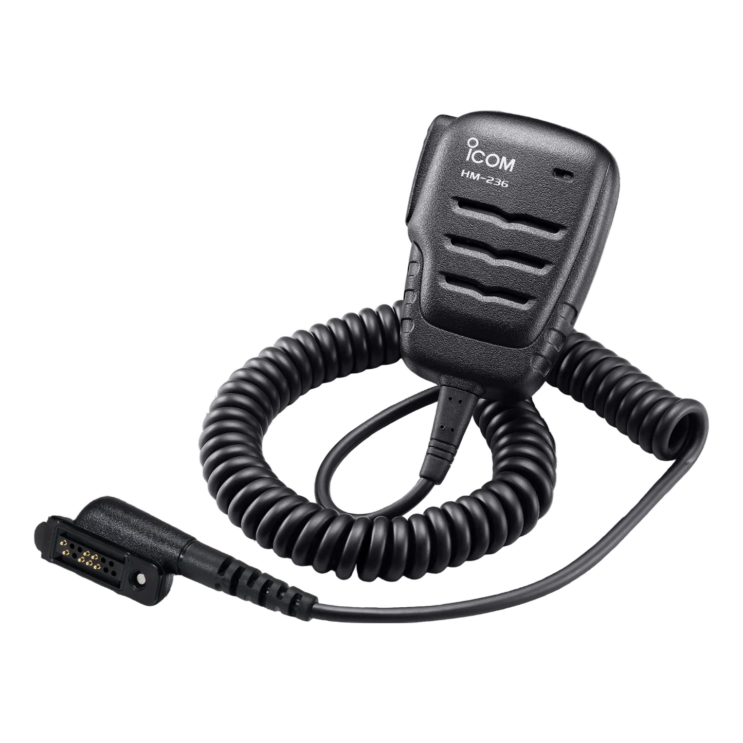 iCOM HM-236 Compact Waterproof Speaker Mic