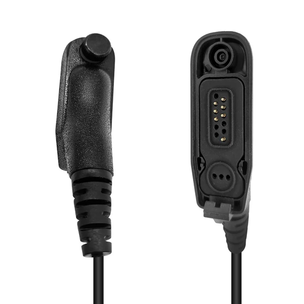Open D-Shape Earmic for Motorola