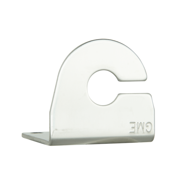 GME 2.5mm "L" Bracket with Cable Slot - Stainless Steel - MB415SS