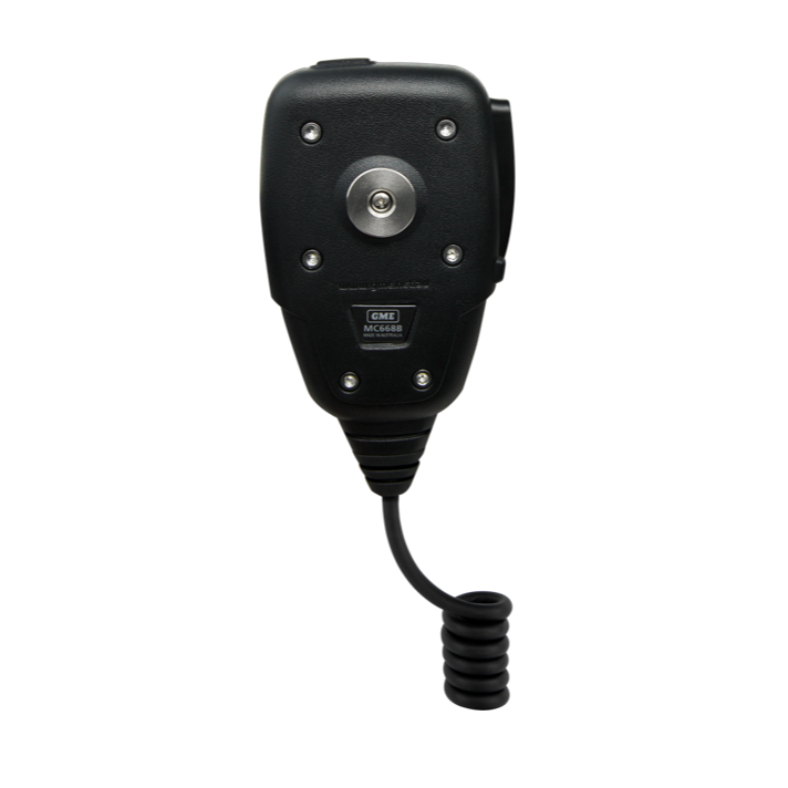 GME Professional Grade IP67 OLED Speaker Microphone with GPS - MC668B-IP