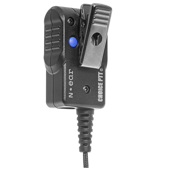 N-ear: Choice™ PTT for Motorola | Microphone only - Water-Proof (Tier 1) IP67 wireless PTT button compatible