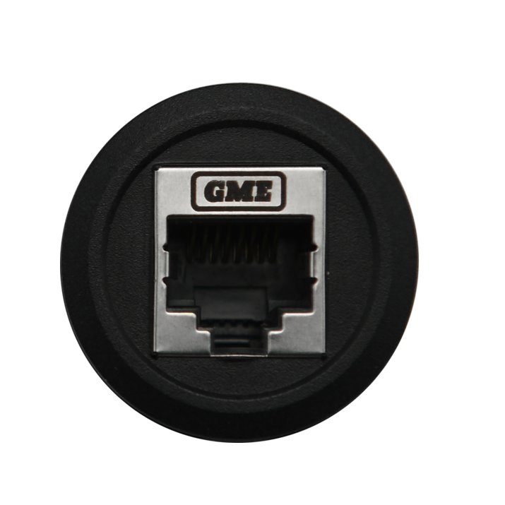 GME RJ45 Pass-Through Adaptor - Universal Round - XRS-RJ45RND