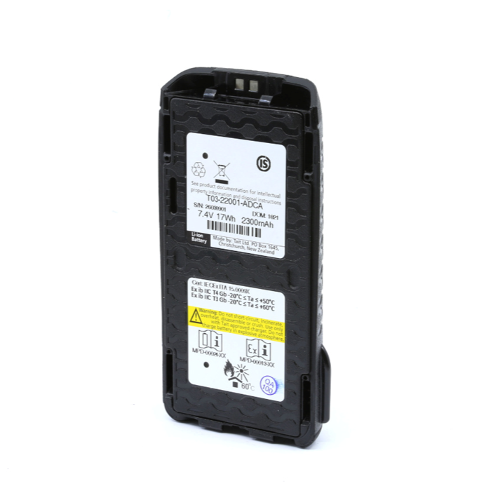 Tait TP93/94 ExIS IIC Li Ion 2300mAH IECEx - T03-22001-ADCA