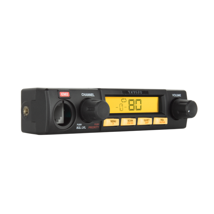 GME 5 Watt Remote Head UHF CB Radio with ScanSuite™ - TX3520S