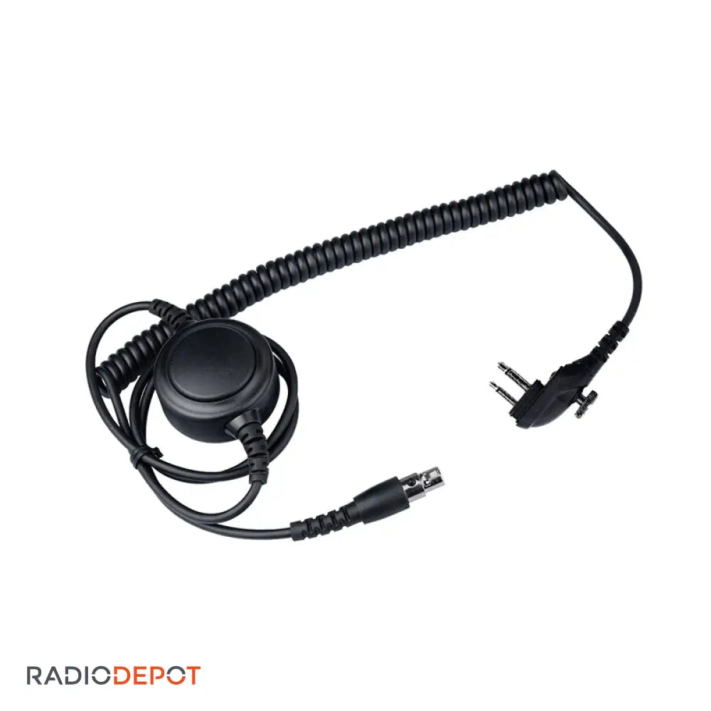 Heavy Duty Headset Cable For Hytera H2 Ptt Accessiories