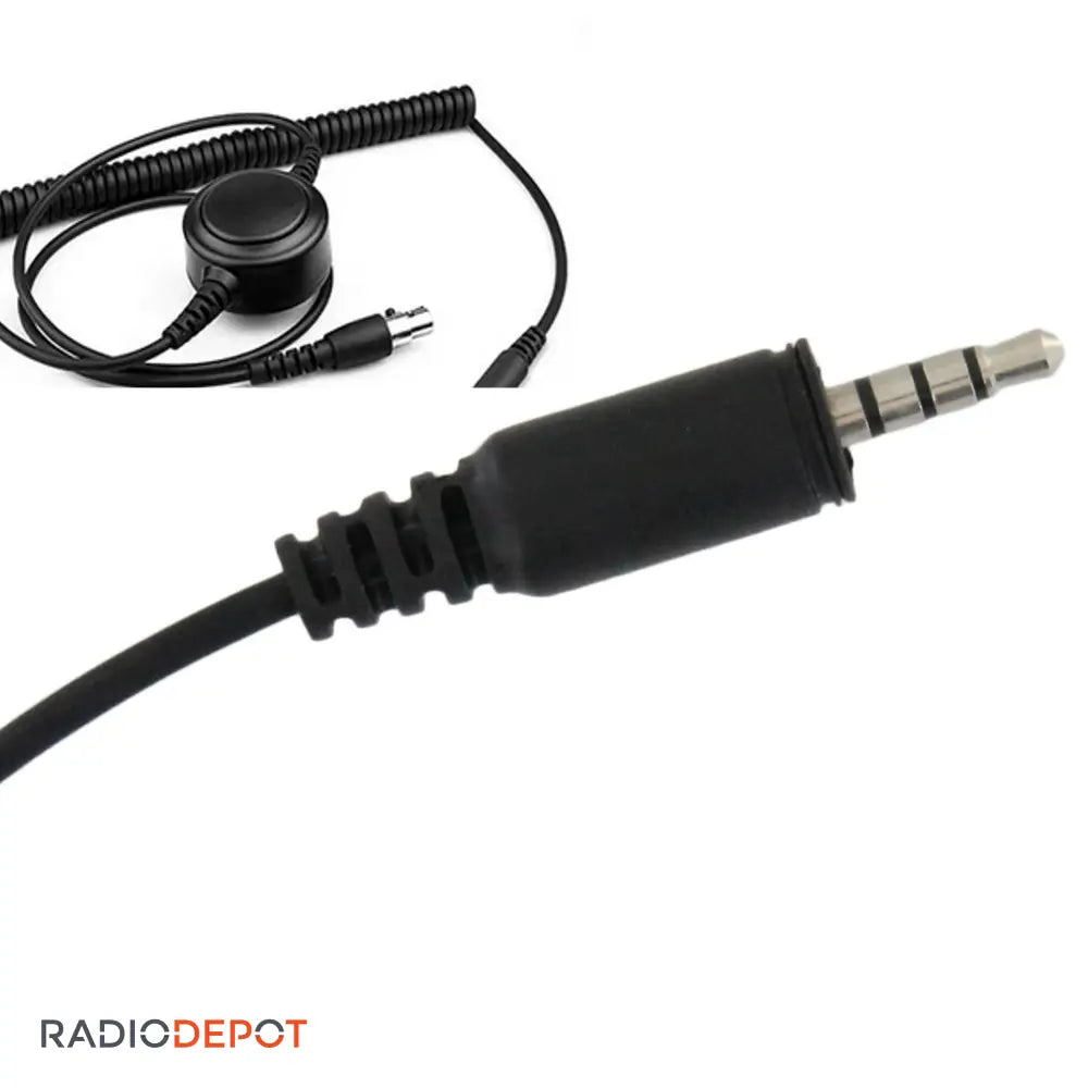 Heavy Duty Headset Cable For Kenwood K3 Ptt Accessiories