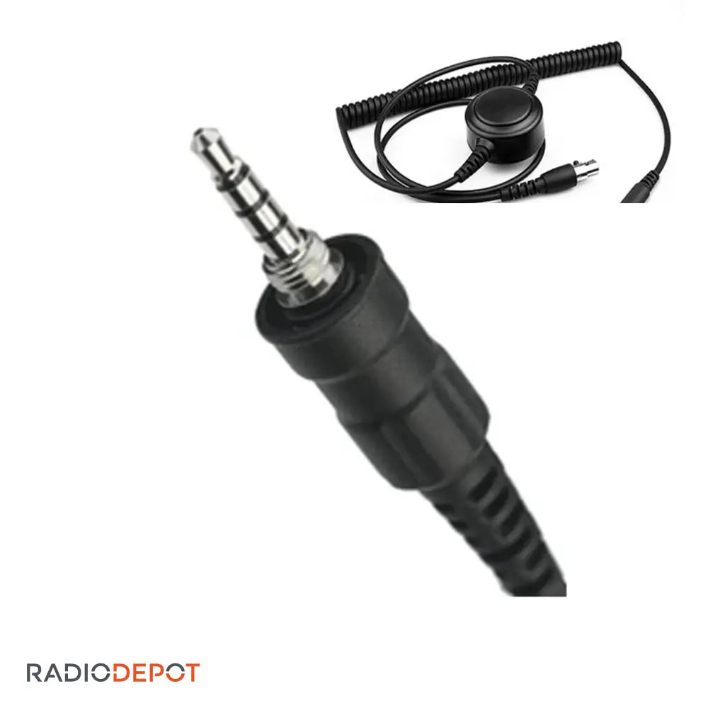 Heavy Duty Headset Cable For Vertex Y4 Ptt Accessiories