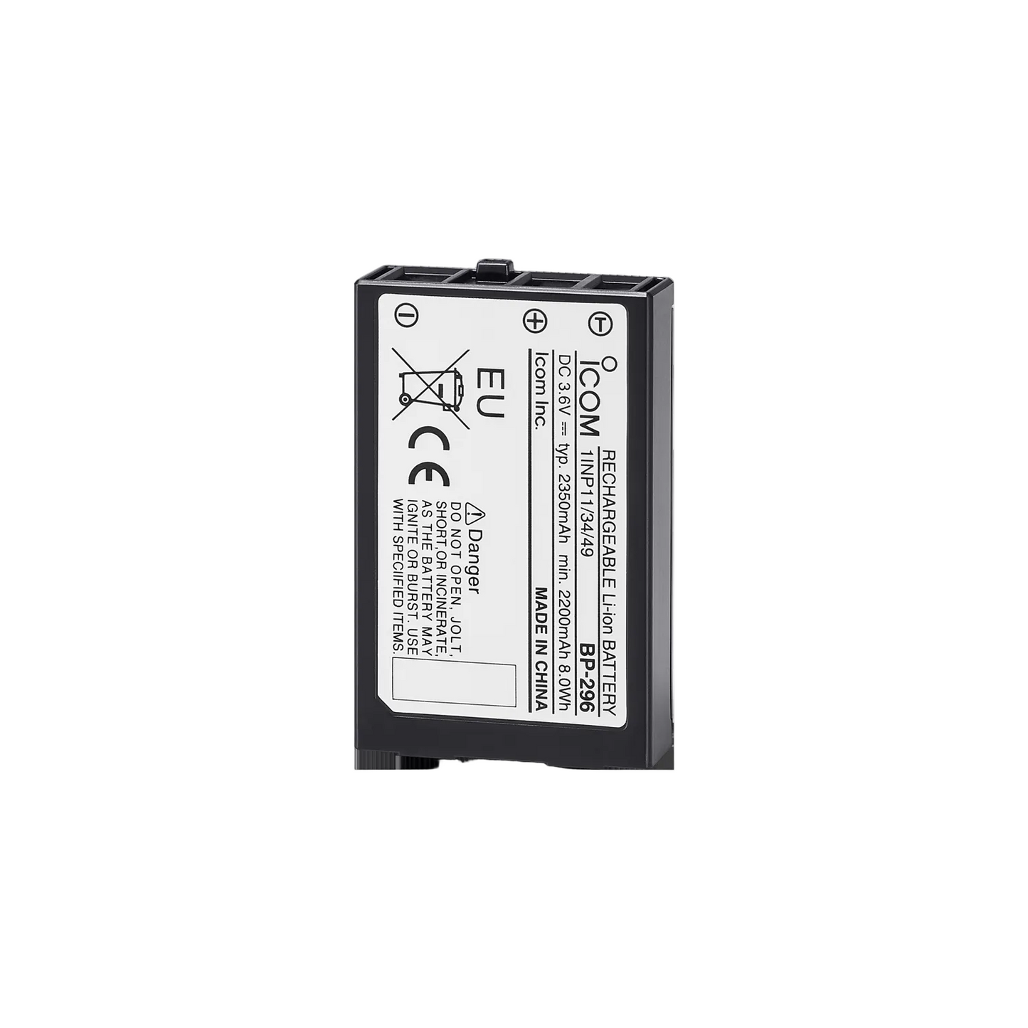 iCOM BP-296 Li-Ion Battery 2350mAh