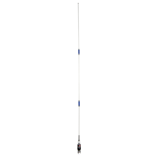 GME 830mm/1230mm Fold Down Stainless Steel Antenna (6 & 9dBi Gain) - AE409L