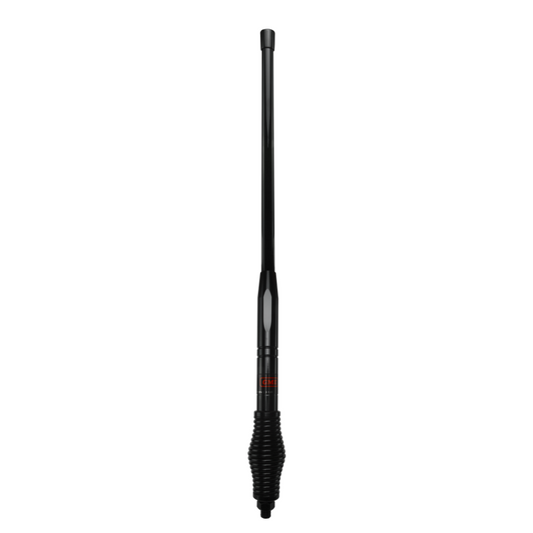 GME 595mm Medium Duty Fibreglass Radome Antenna, AS002 Spring (2.1dBi Gain) - Black - AE4707B