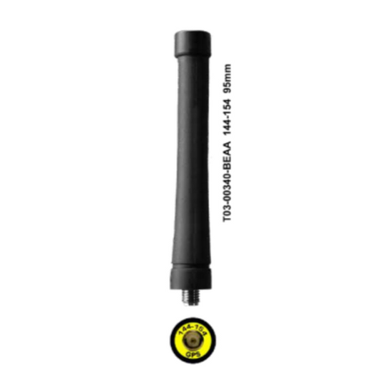 Tait TP3000 VHF Antenna - 144-154MHz/GPS Stubby - 95mm - T03-00340-BEAA