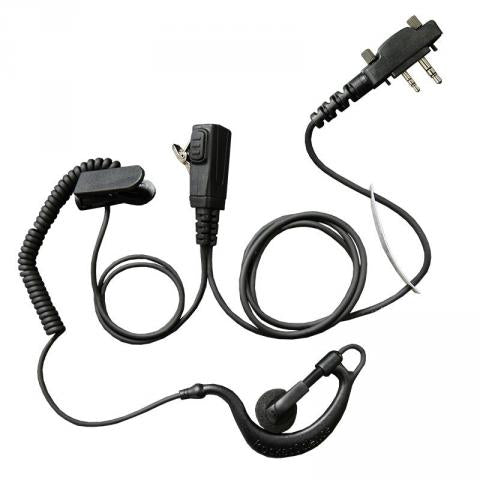 iCOM BODYGUARD S6-WP Waterproof C Shape ear-loop with mic & PTT
