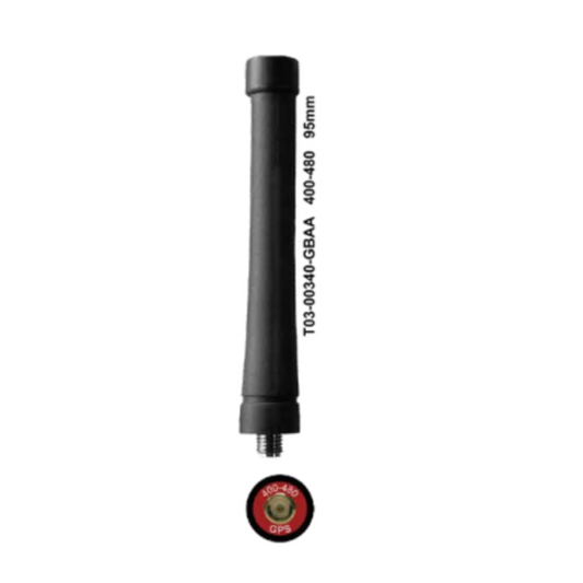 Tait TP3000 UHF1 Antenna - 400-480MHz/GPS Stubby - 95mm - T03-00340-GBAA