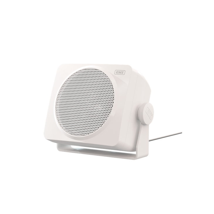 GME 60 Watt IP54 Marine Box Speakers - Black & White - GS320