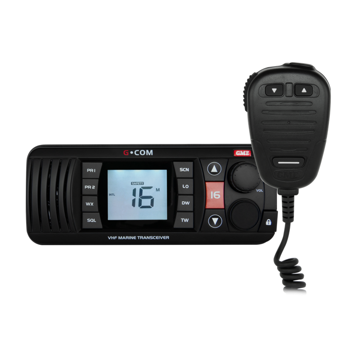 GME VHF Marine Radio - Black - GX700B
