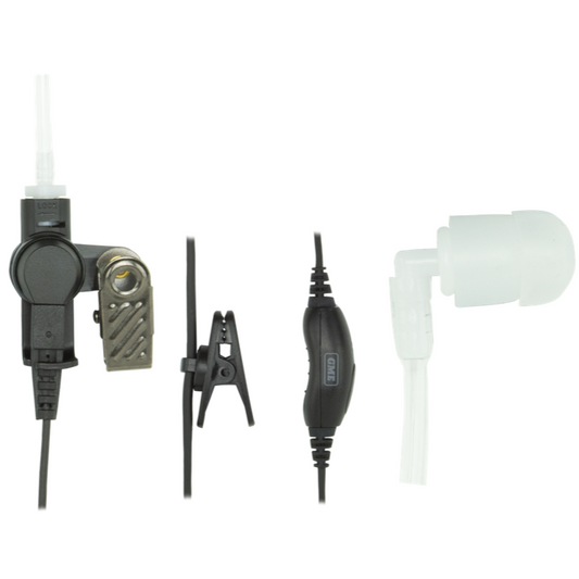 GME Security kit - Clear Eartube & Lapel Microphone - HS010