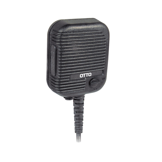 TP3/8/9 Evolution Speaker Microphone - Emergency Button & 3.5mm Audio Jack.