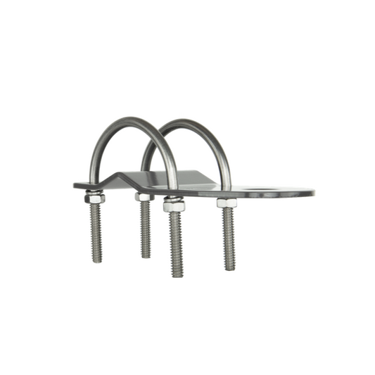 GME 3mm Bull Bar Bracket with "U" Bolts