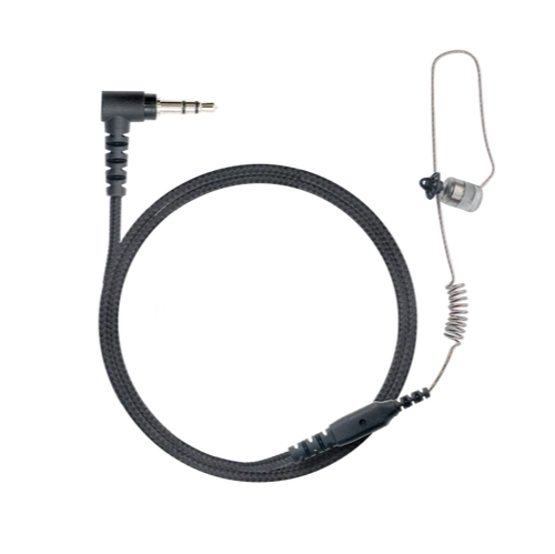 N-ear: 360 Flexo Dynamic™ Radio Earpiece w. Braided Fiber 55cm (22") 3.5mm