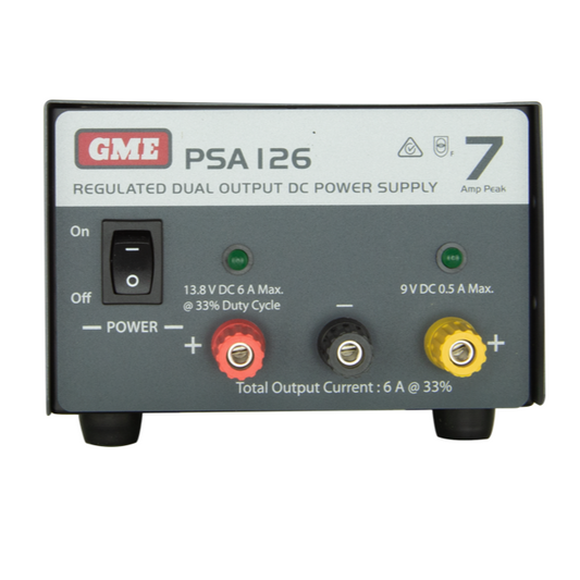 GME Regulated Power Supply (7 Amp Peak) - PSA126