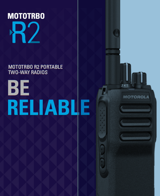 Motorola - MOTOTRBO R2 Radio with Single Unit Charger