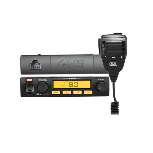 GME 5 Watt Remote Head UHF CB Radio with ScanSuite™ - TX3520S