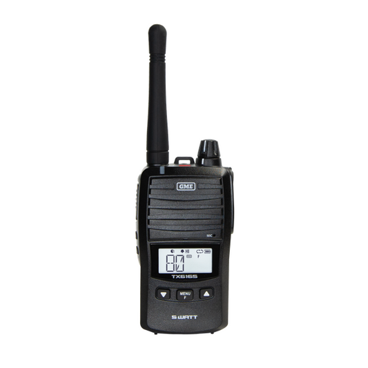 GME TX6165X 5/1 Watt IP67 UHF CB Handheld Radio