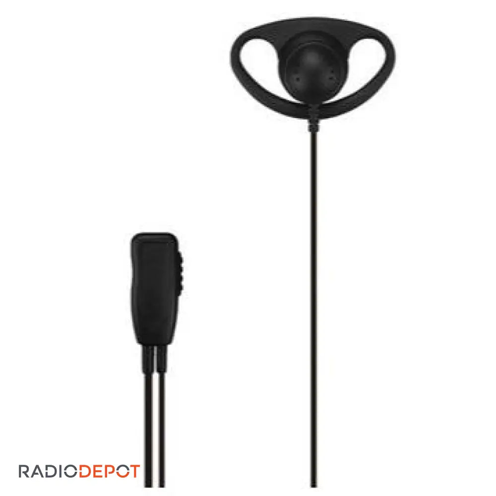 D-Shape Earmic For Kenwood Earpiece