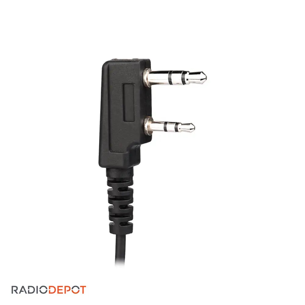 D-Shape Earmic For Kenwood Earpiece