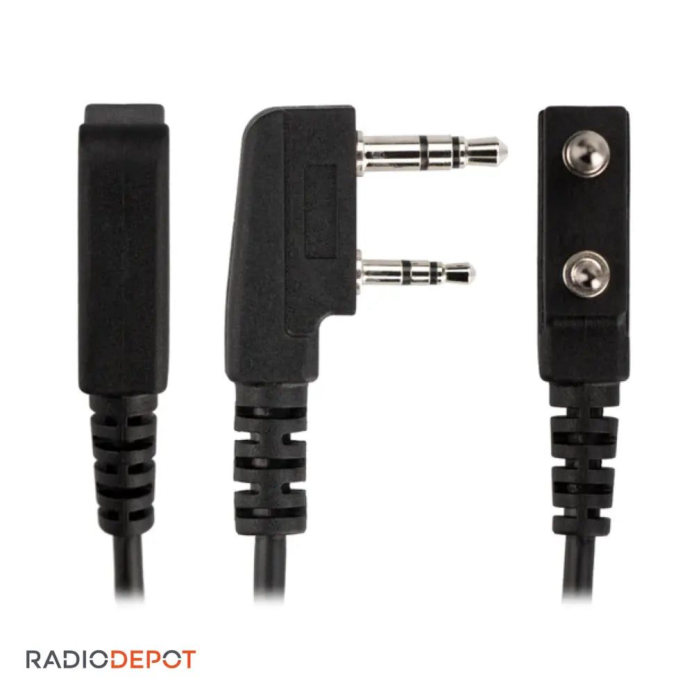 D-Shape Earmic For Kenwood K1 Earpiece
