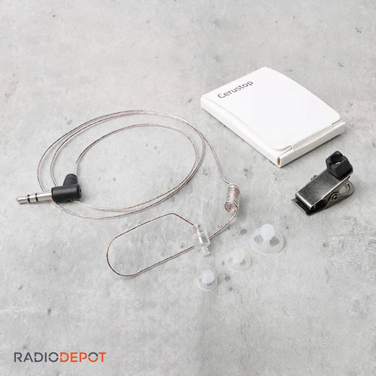 Radio Depot Invisible Earpiece Kit w. 3.5mm Jack