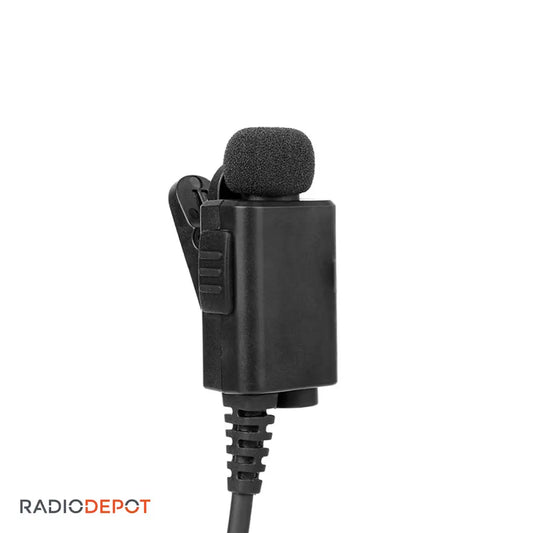 Radio Depot Noise Cancelling PTT & Microphone Cable w. 2.5mm Jack Earpiece